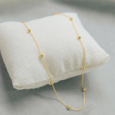 European And American Beanie Necklace Women's Fashion Simple